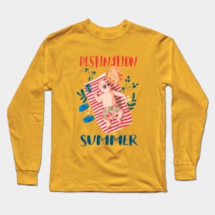 Destination summer Long Sleeve T-Shirt